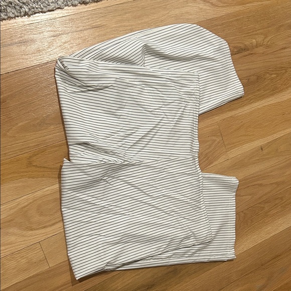 American Eagle Lounge Striped Adjustable Waistband Pants - Picture 4 of 4